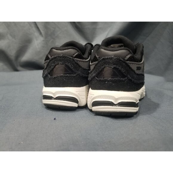 New Balance Toddlers 2002 IC2002BK Lace Up Black White Size 4 NEW NO BOX! - Picture 7 of 11